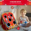 imageSWOOC Games  Backyard Arcade  2in1 Bean Bag Toss Game for Kids wCarry Bag  5Second Setup ampamp Storage  Outside Toys for Toddlers  Carnival Games for Kids  Outdoor Toddler Activities