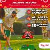 imageSWOOC Games  Boardwalk Birdie  Arcade Style Golf Game wEasy Setup ampamp 10 Games Included  Golf Chipping Game  Golf Games for Adults Indoor ampamp Outdoor  Backyard Golf Game  Golf Cornhole Game