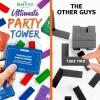 imageSWOOC Games  Ultimate Party Tower  100 Original Commands 60 Blocks ampamp 1000s of Hilarious Rule Combinations  A Tipsy Spin on Fun Classic Games for Power Hour  Ages 21  Wooden Tower Blocks Game