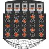 imageSWOOC Games  Low Post Lineup  Wall Mounted Giant Basketball 4 In A Row w 5 Games  Basketball Hoop For Room Wall Games  Game Room Games  Mini Basketball Hoop Indoor Connect  Four In A Row Game