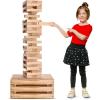 imageSWOOC Games  Premium Giant Tower Game  60 Blocks  Storage CrateOutdoor Table  Stacks up to 5ft  Jumbo Yard Games for Adults and Family  Giant Outdoor Set  Big Backyard Fun  Large Lawn Size