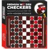 imageSWOOC Games  Premium Wooden Checkers Set 17in wHidden Magnetic Storage  Large Vintage Checkers Board Game for Kids ampamp Adults  Classic Board Games  Family Checker Board Game  Retro Checkerboard