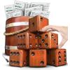 imageSWOOC Games  Yardzee Farkle ampamp 20 Giant Dice Games All Weather with Wood Bucket 5 Scorecards ampamp Marker  Yard Dice Outdoor Game  Large Dice Jumbo  Giant Yard Games  Outside Games  Lawn Games25 Dice