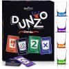 imageDUNZO  Hydrating Version of Classic Card Game with 4 Unbreakable Glasses  Draw Two Skip Reverse Get Loco  Fun Party Game ampamp Funny Gifts  Card Games