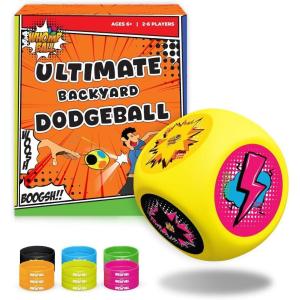 imageSwooc Games  Whomp Ball  Ultimate Backyard Dodgeball  Soft Foam Dice  Yard Games PE Equipment ampamp Team Building  Outdoor Playground Equipment Dodge Balls  Physical Education for Kids ampamp Adults